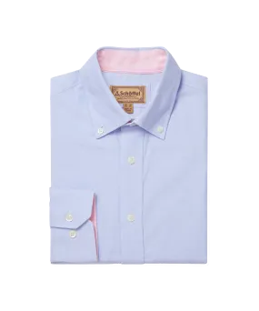 Holt Soft Oxford Tailored Shirt - Light Blue