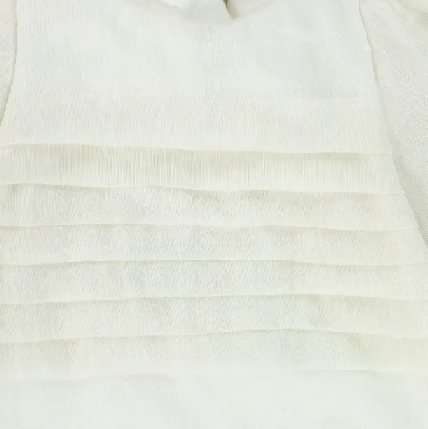 Ida Ivory Linen Blouse