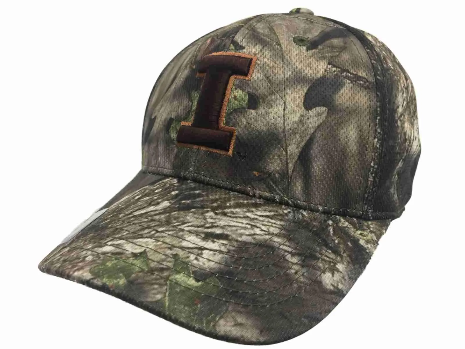 Illinois Fighting Illini TOW Mossy Oak Country Camouflage Memory Flexfit Hat Cap