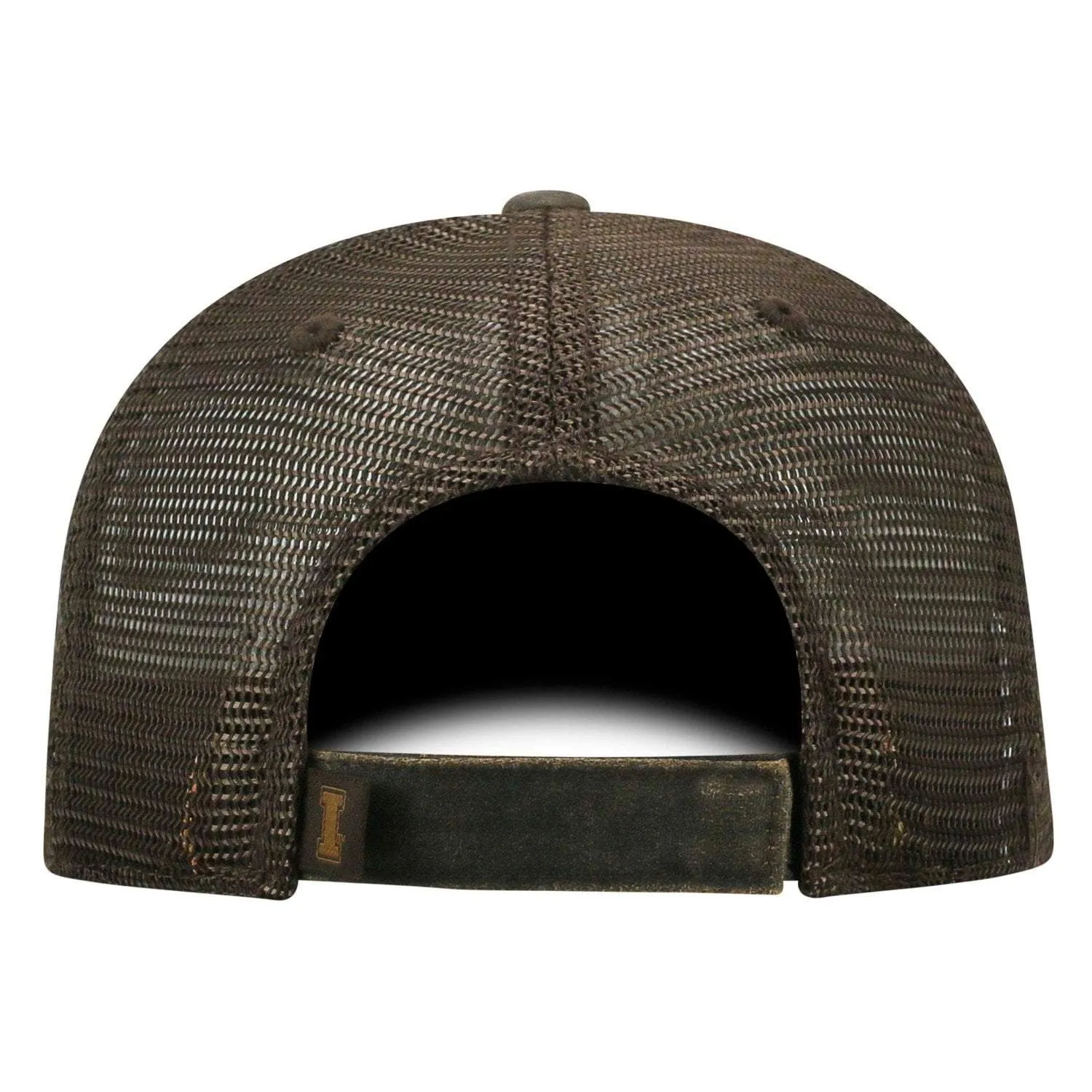 Iowa Hawkeyes TOW Brown "Chestnut" Style Mesh Adj. Strap Relax Hat Cap