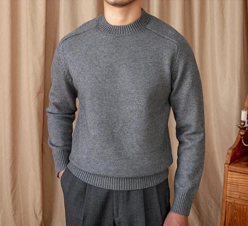 Japanese casual winter sweater