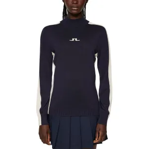 J.Lindeberg Women's Adia Knitted Golf Sweater - JL Navy