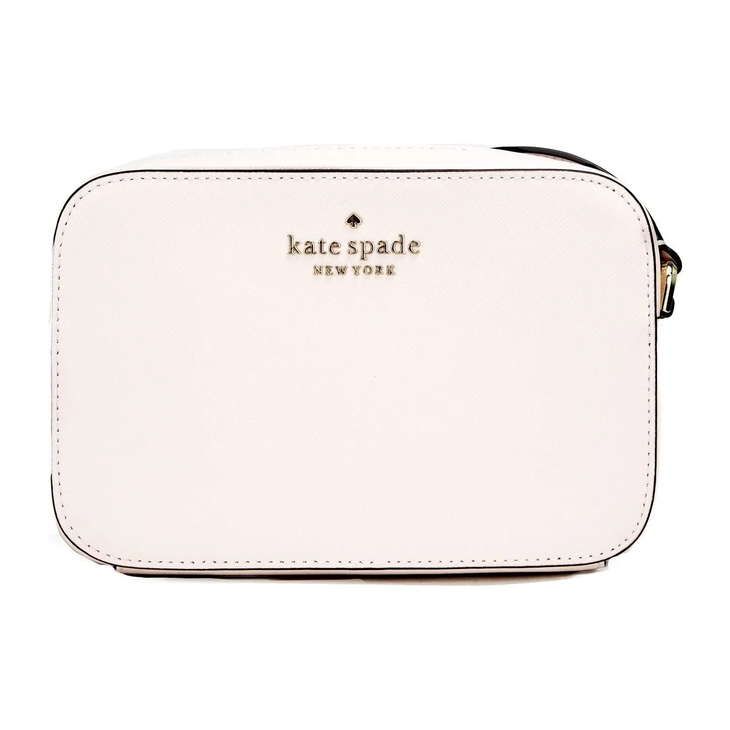 Kate Spade Staci Mini Light Rose Saffiano Leather Camera Bag Crossbody Handbag