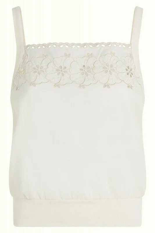 King Louie Lulu camisole magrelli cream