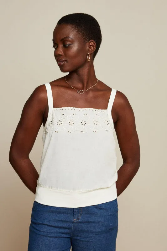 King Louie Lulu camisole magrelli cream