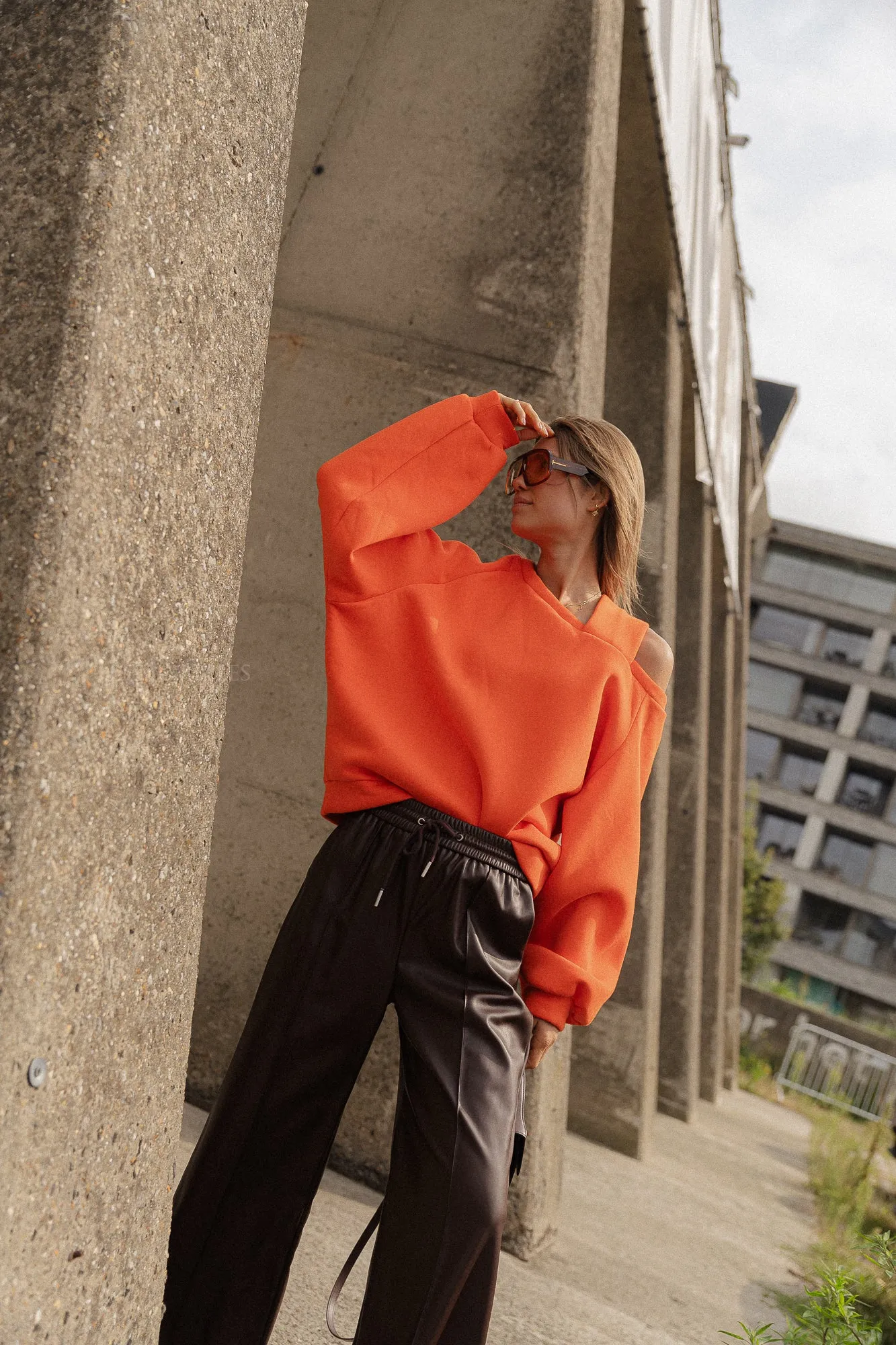 Kyoto sweater dark orange