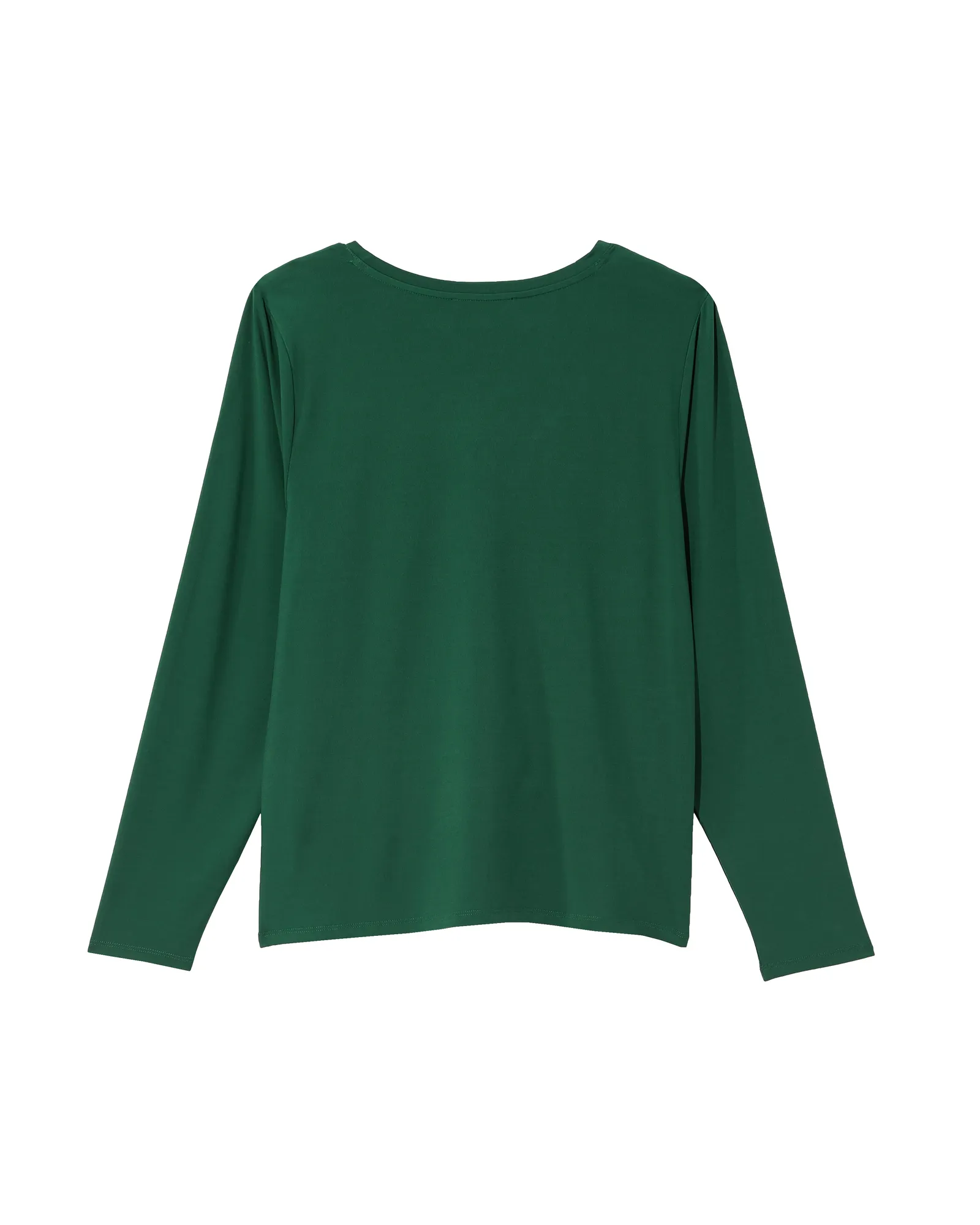 Lauren Long Sleeve Top | Forest Green