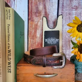 Leather Belt "Montana" by Justin      C13715