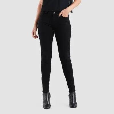 Levi's Women's 711 Mid Rise Skinny Leg Tailored Distressed Skinny Jeans