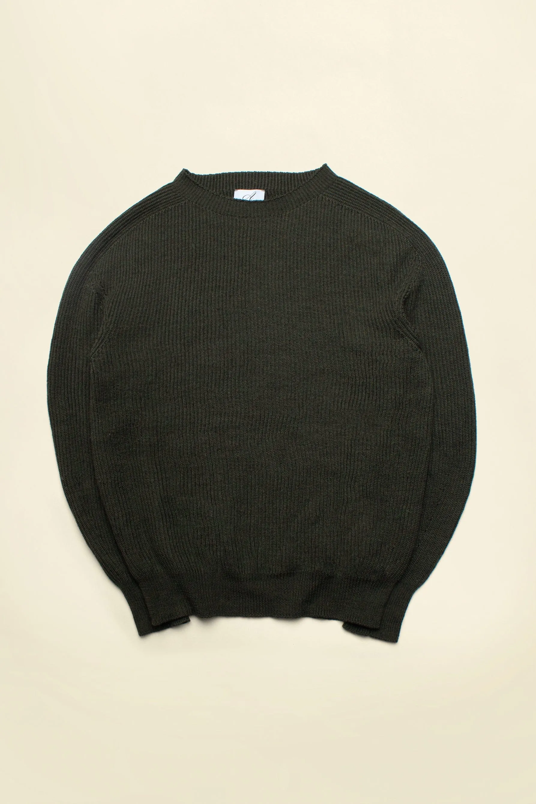 Logan Ribbed Merino Crewneck