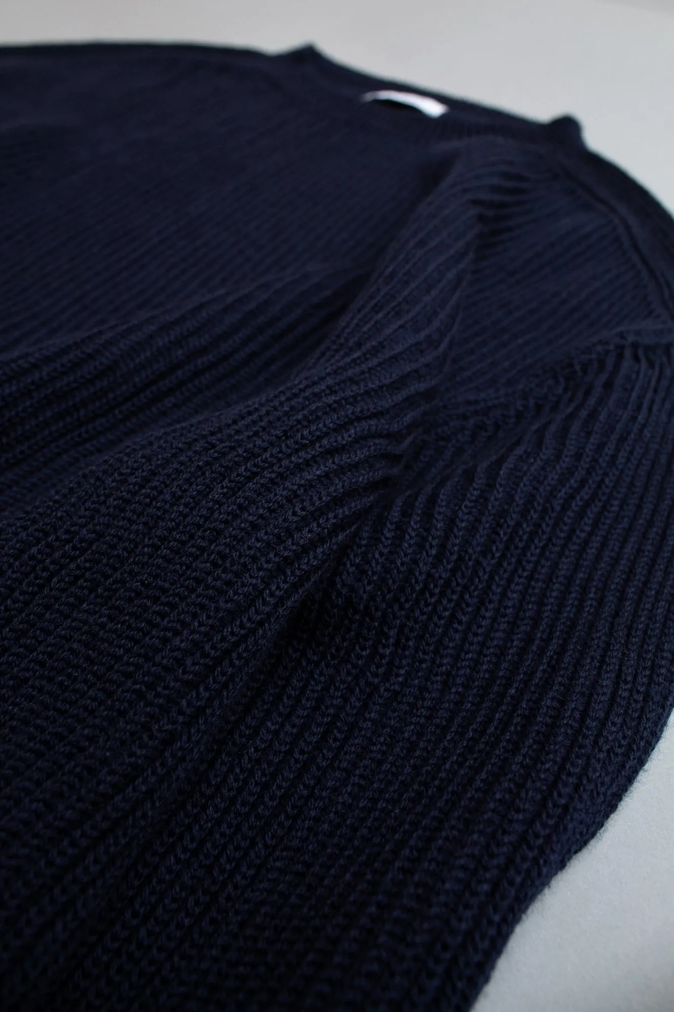 Logan Ribbed Merino Crewneck