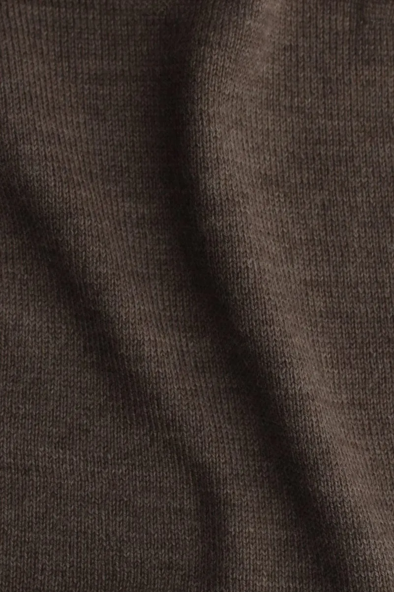 Logan Ribbed Merino Crewneck