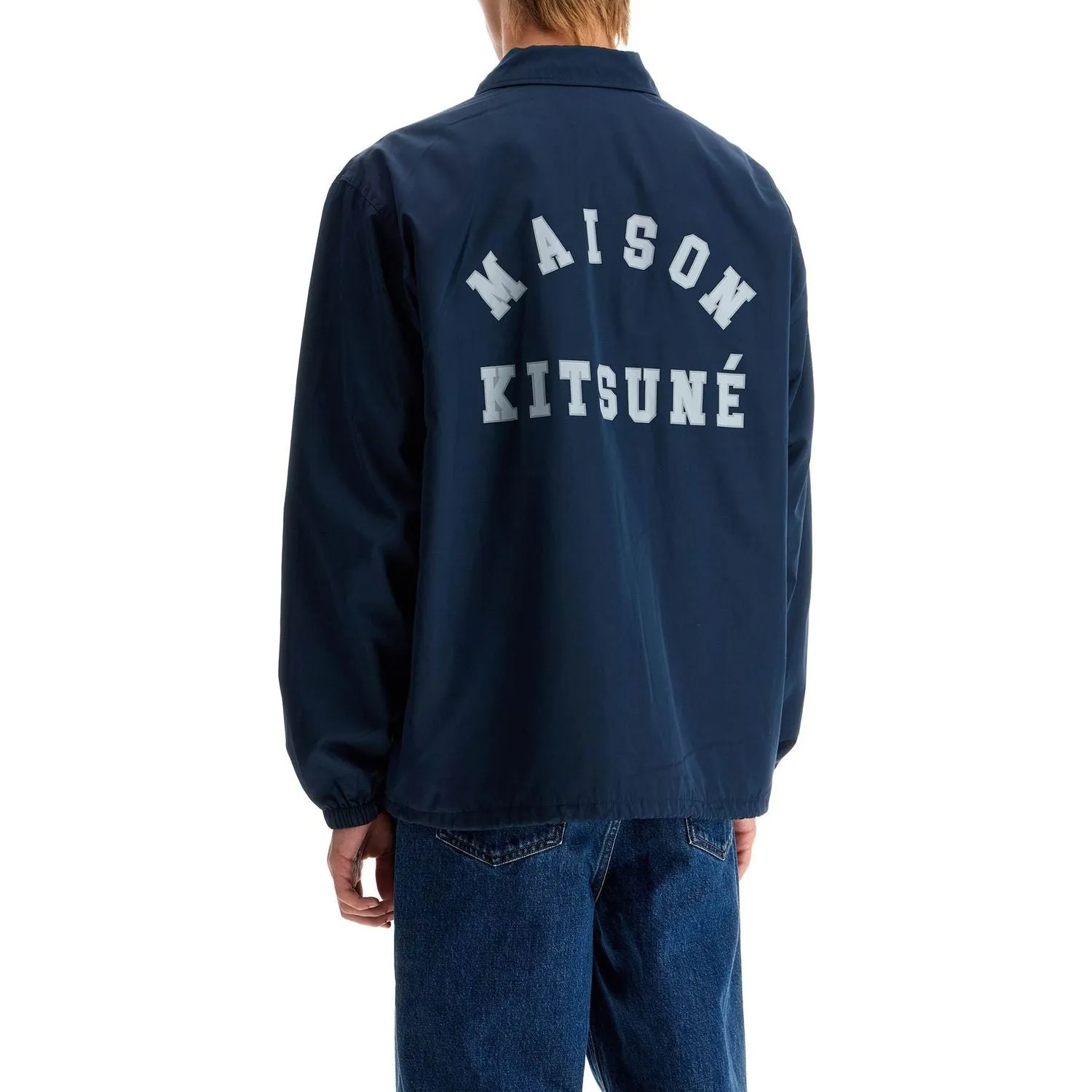 Maison Kitsune nylon coach jacket for men