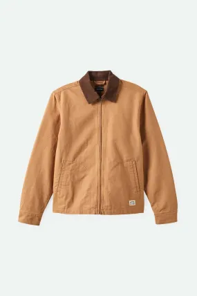 Mechanic Garage Jacket - Tobacco Brown