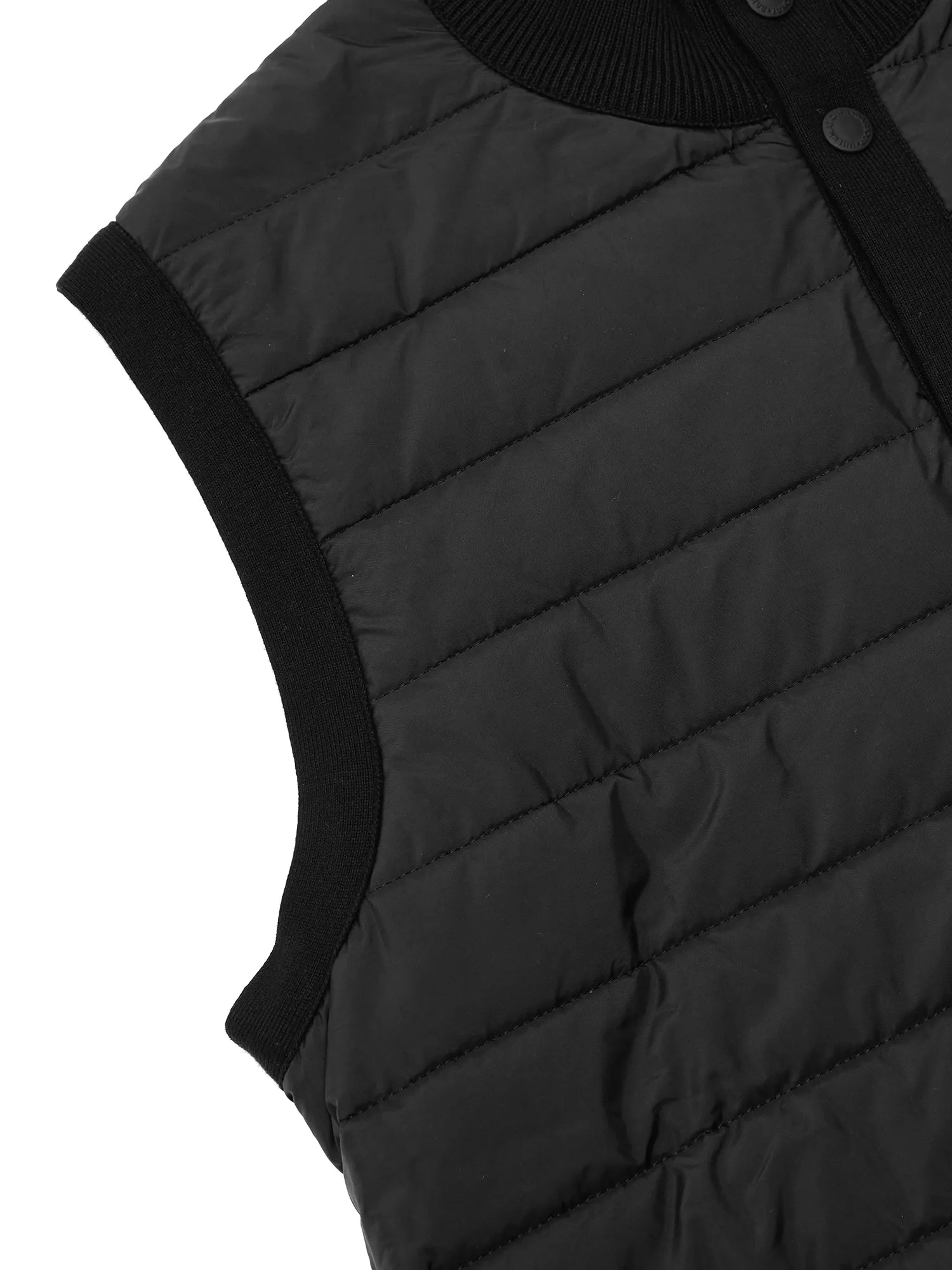 MEN B.Intl Baffle Gilet_BLACK