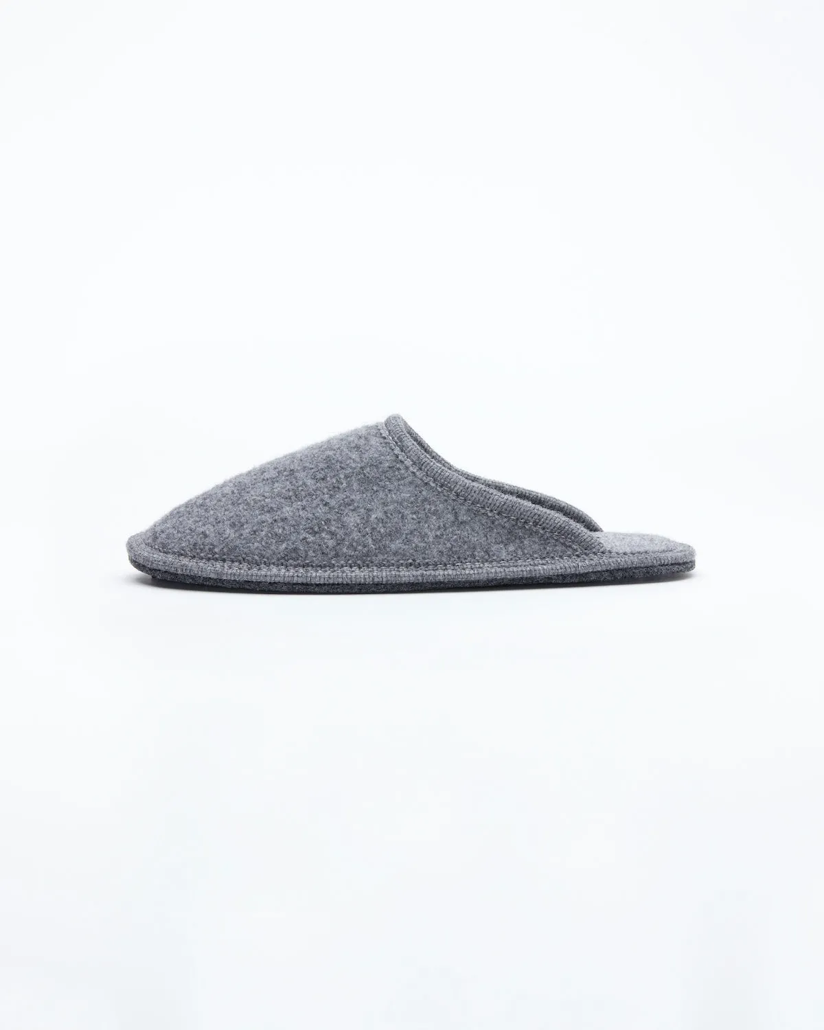 Men's Boiled Wool Stella Slipper Grey