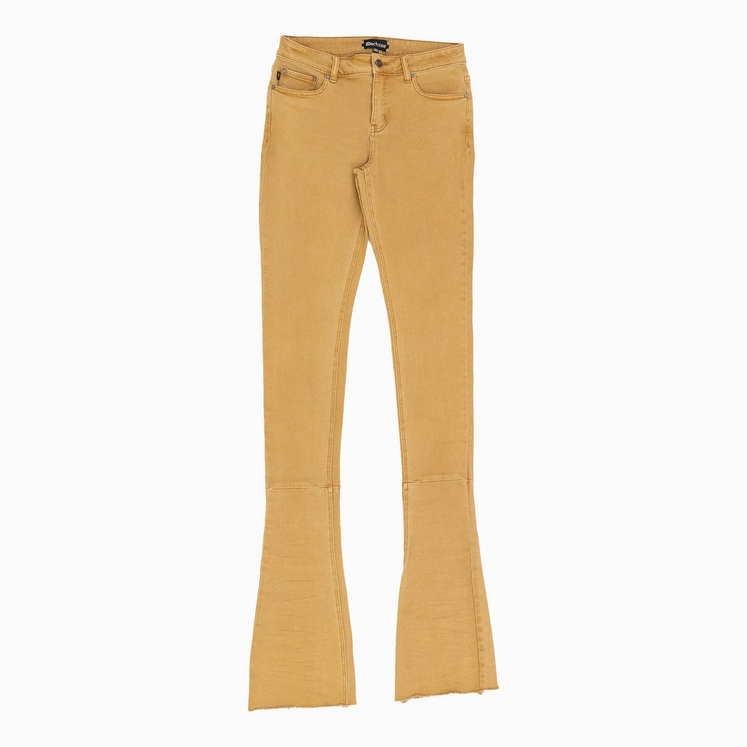 Men's Classic Brown Super Stacked Jean Pant