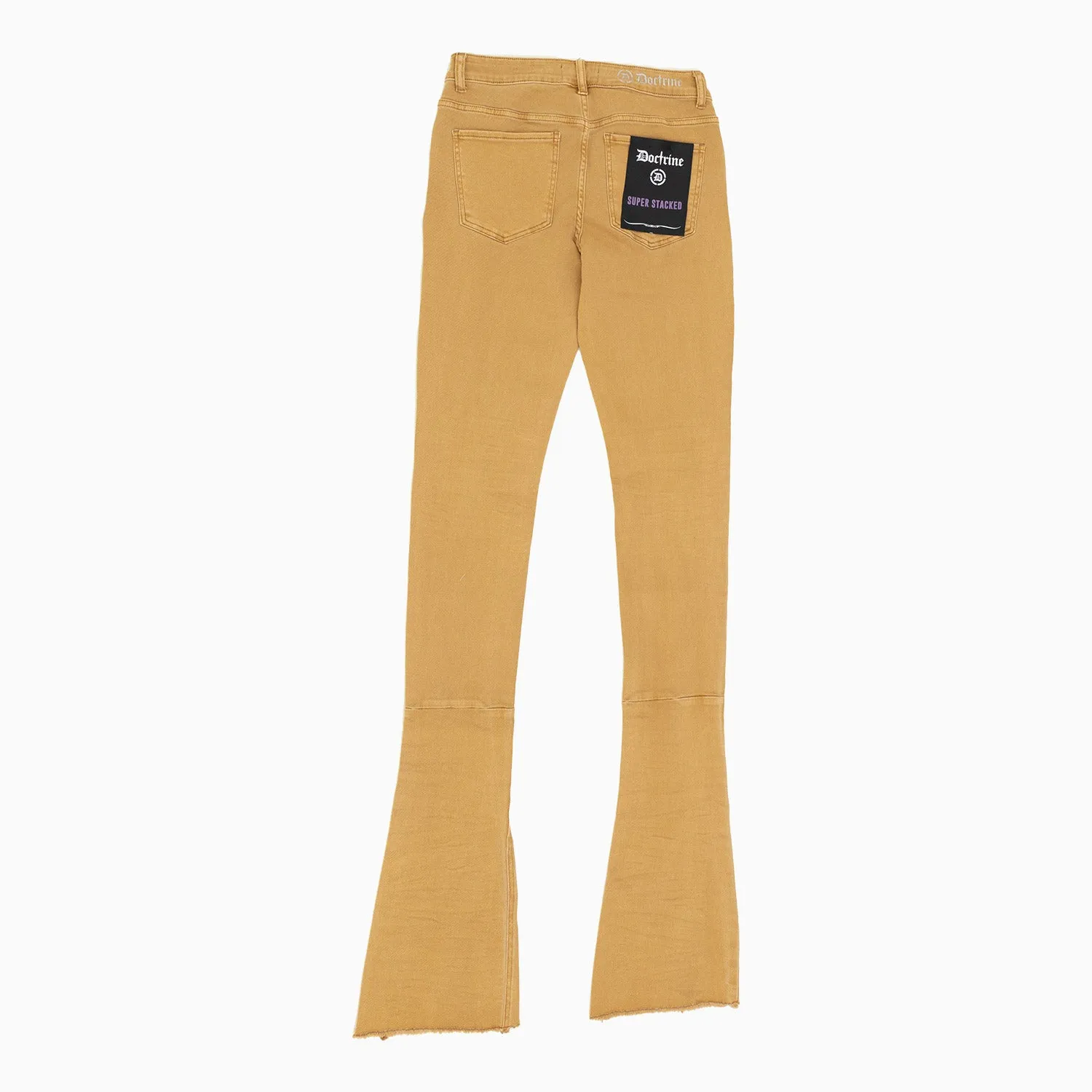 Men's Classic Brown Super Stacked Jean Pant