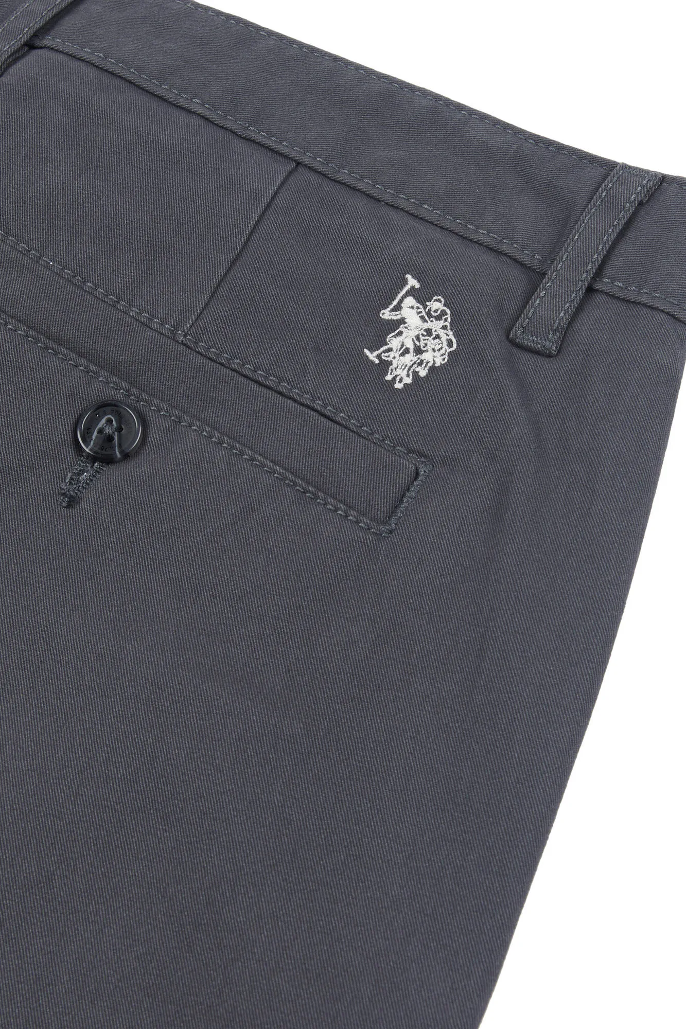 Mens Classic Chinos in Ebony