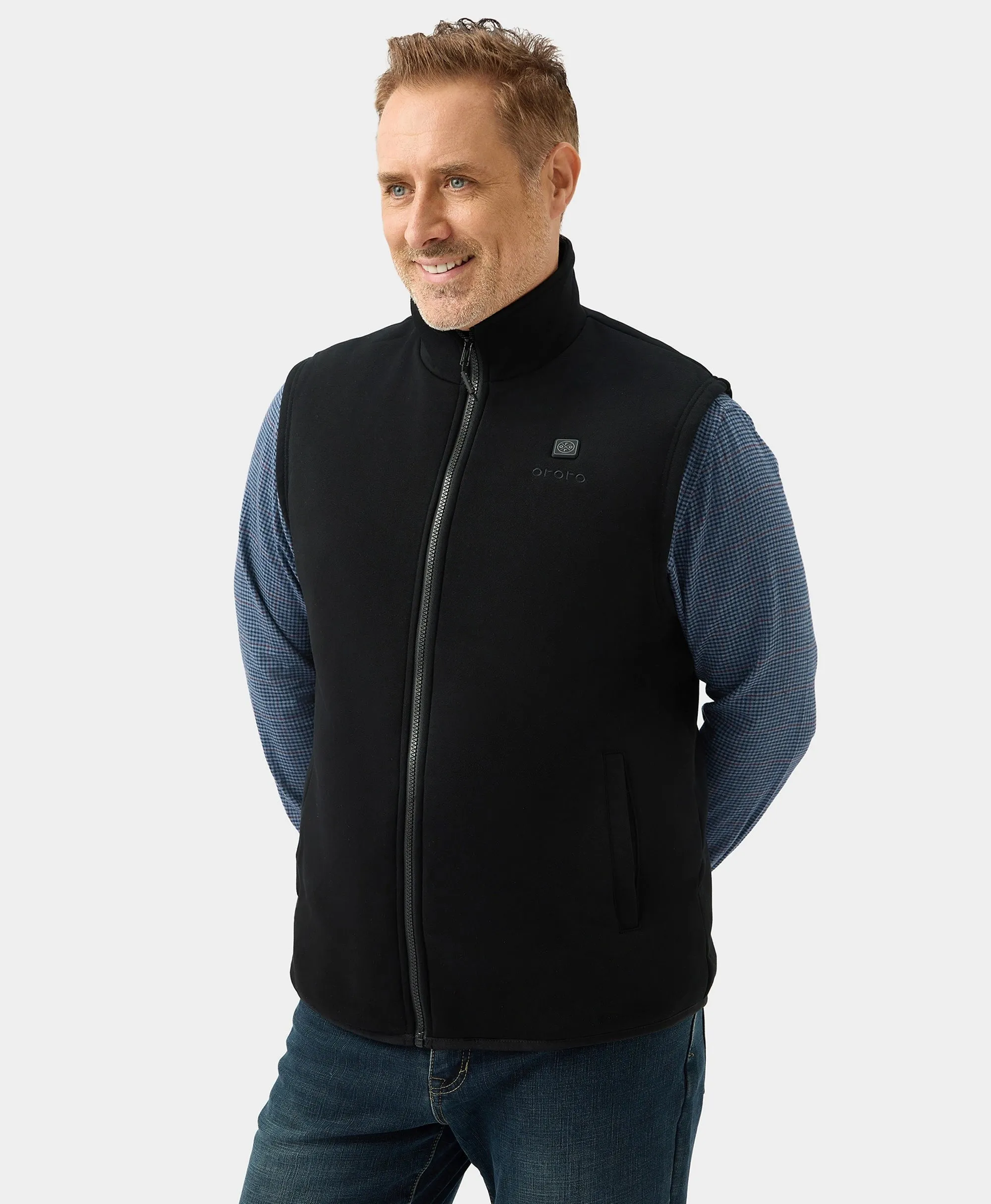 Men's Heated Fleece Vest (Apparel Only)