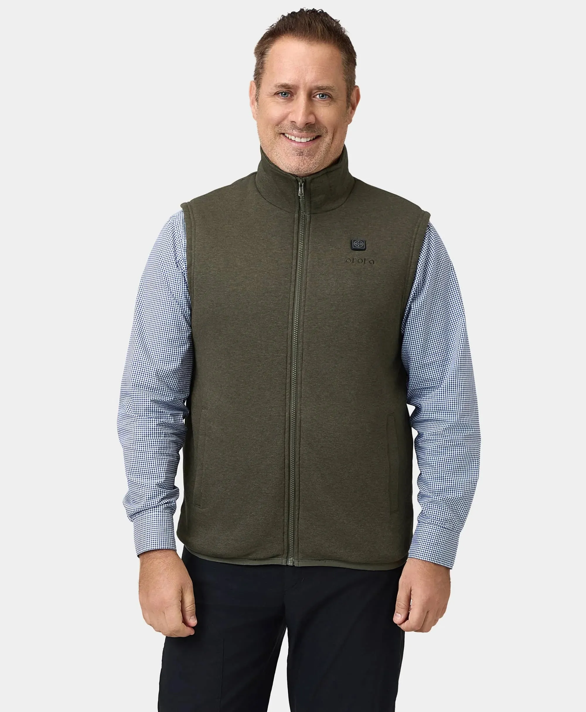 Men's Heated Fleece Vest (Apparel Only)