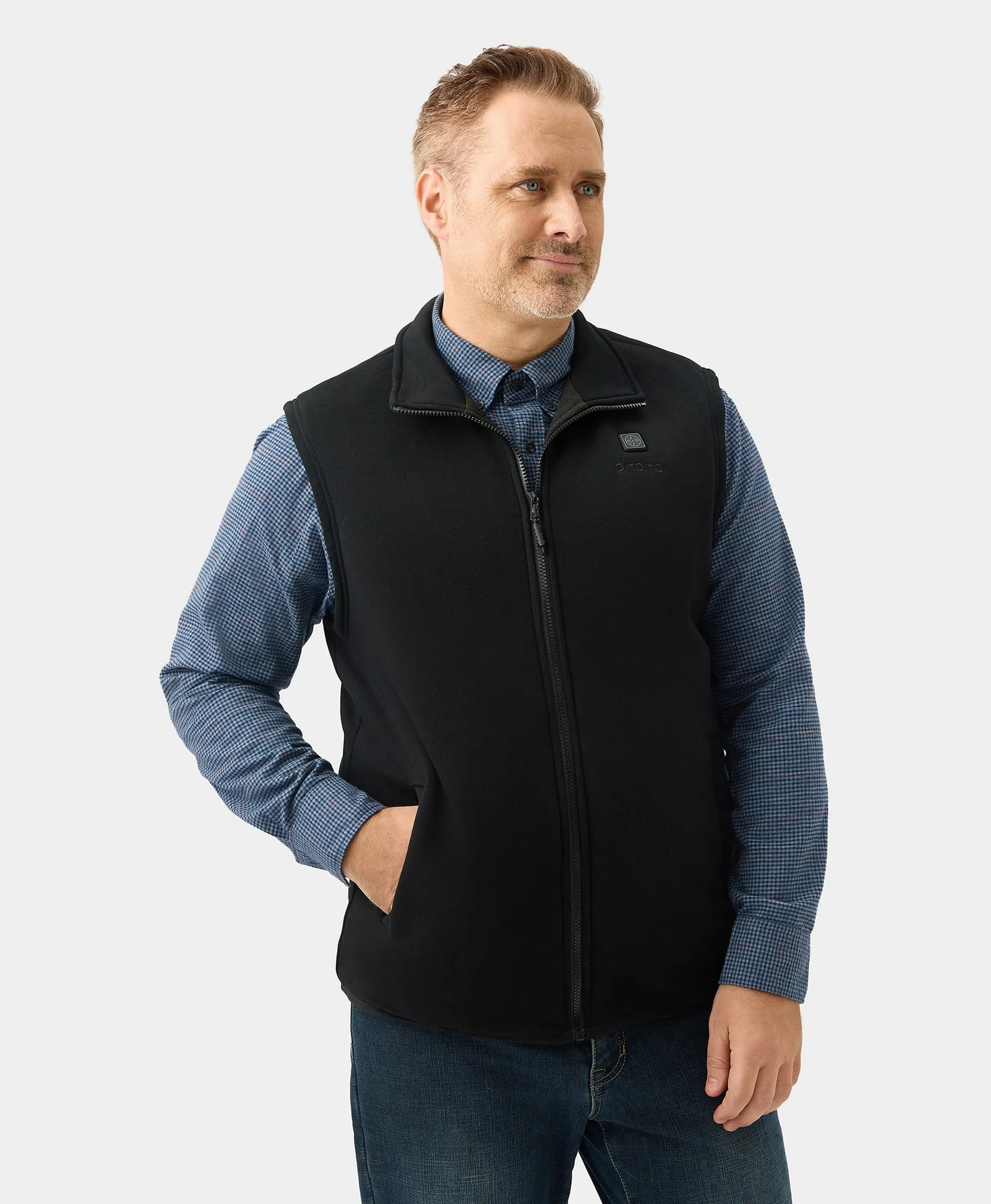 Men's Heated Fleece Vest (Apparel Only)