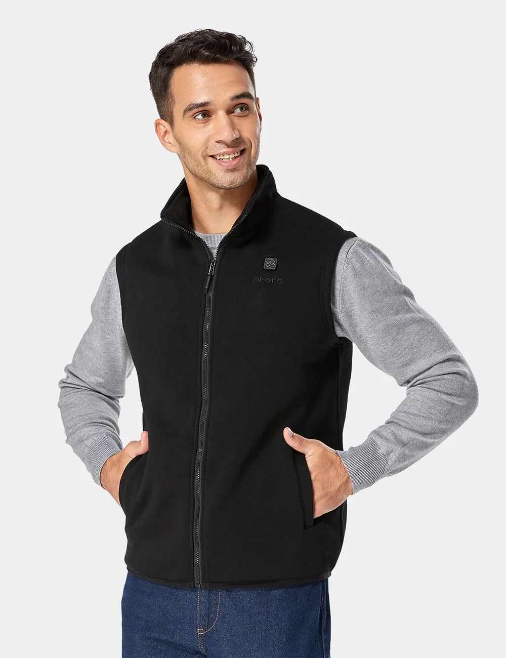 Men's Heated Fleece Vest (Apparel Only)