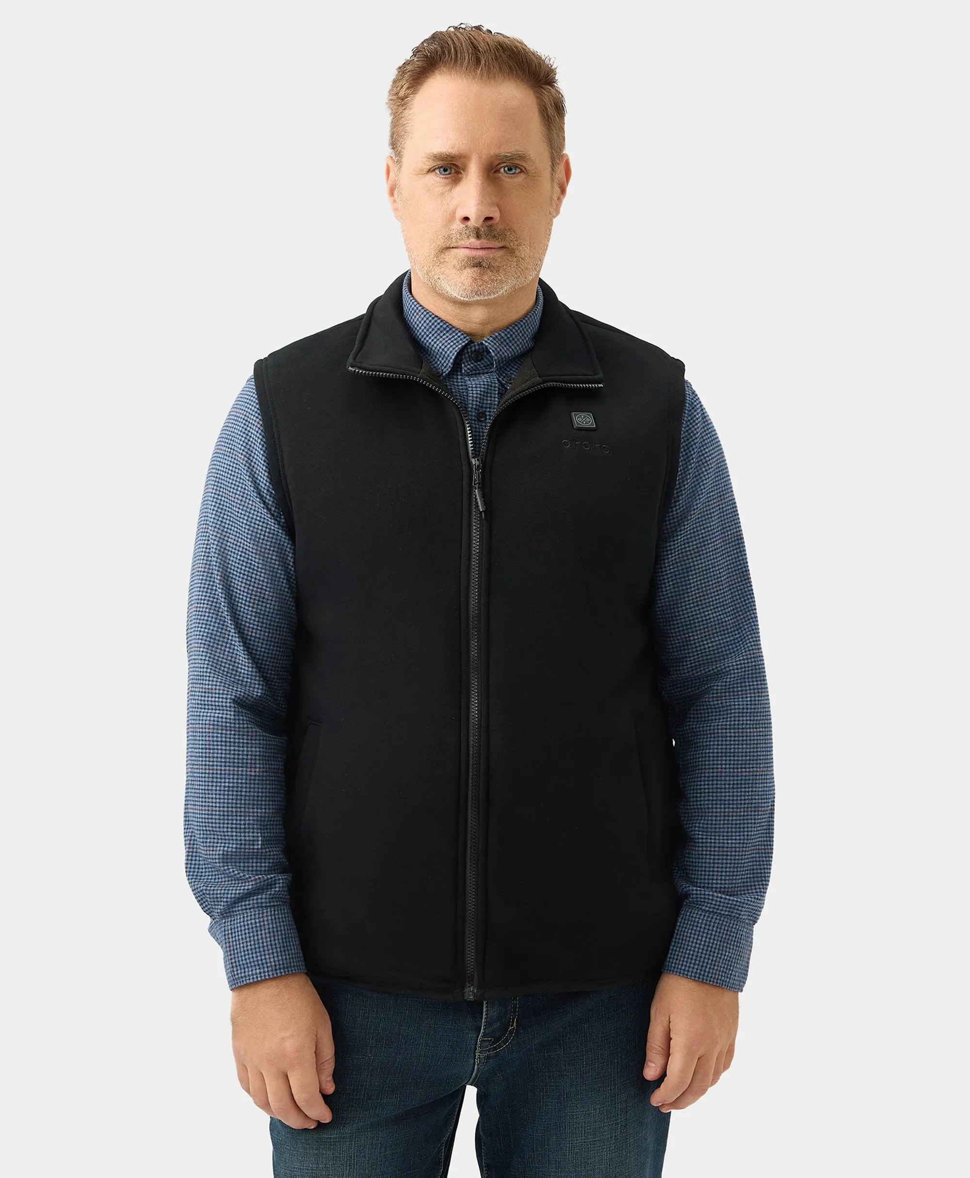 Men's Heated Fleece Vest (Apparel Only)