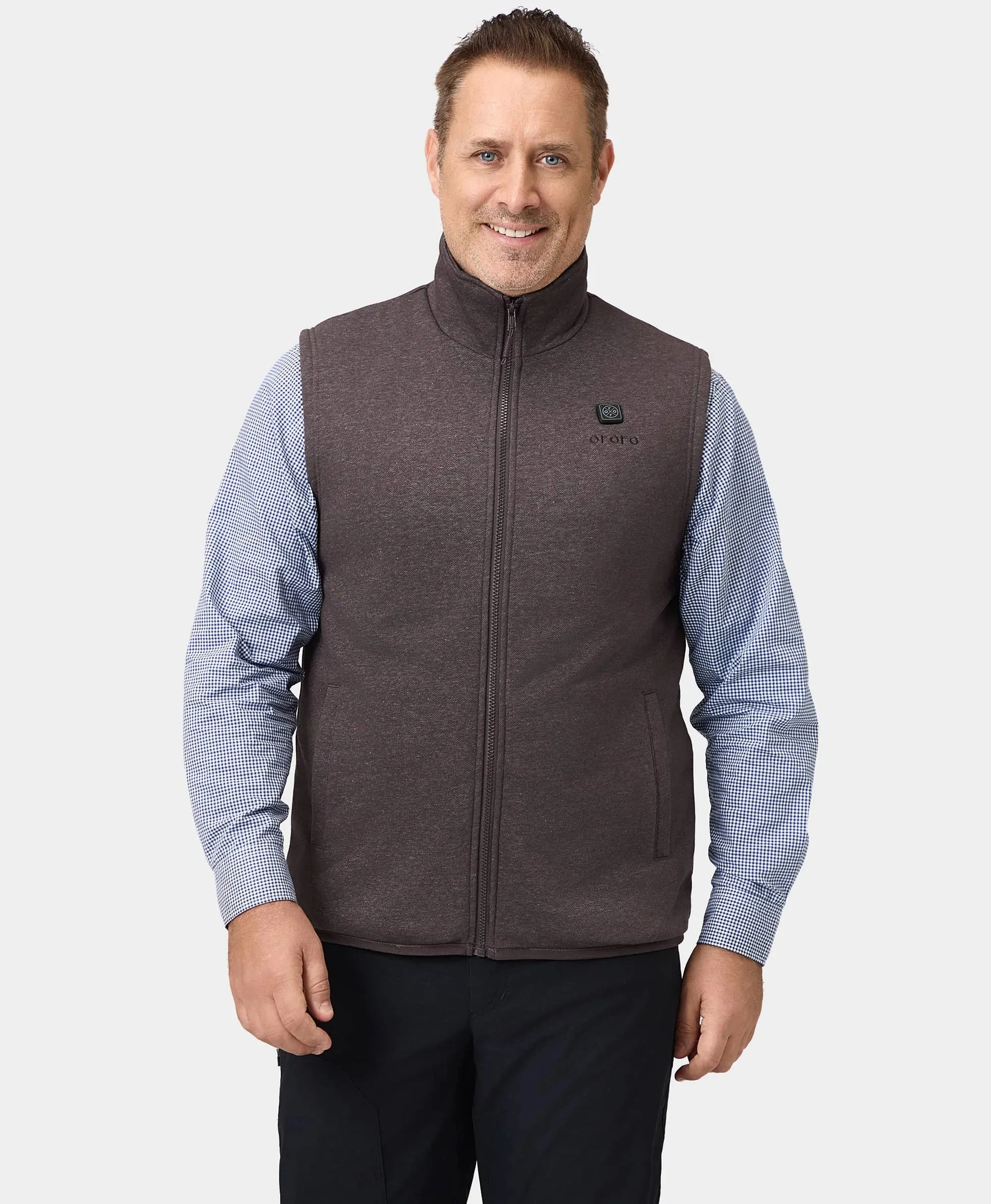 Men's Heated Fleece Vest (Apparel Only)