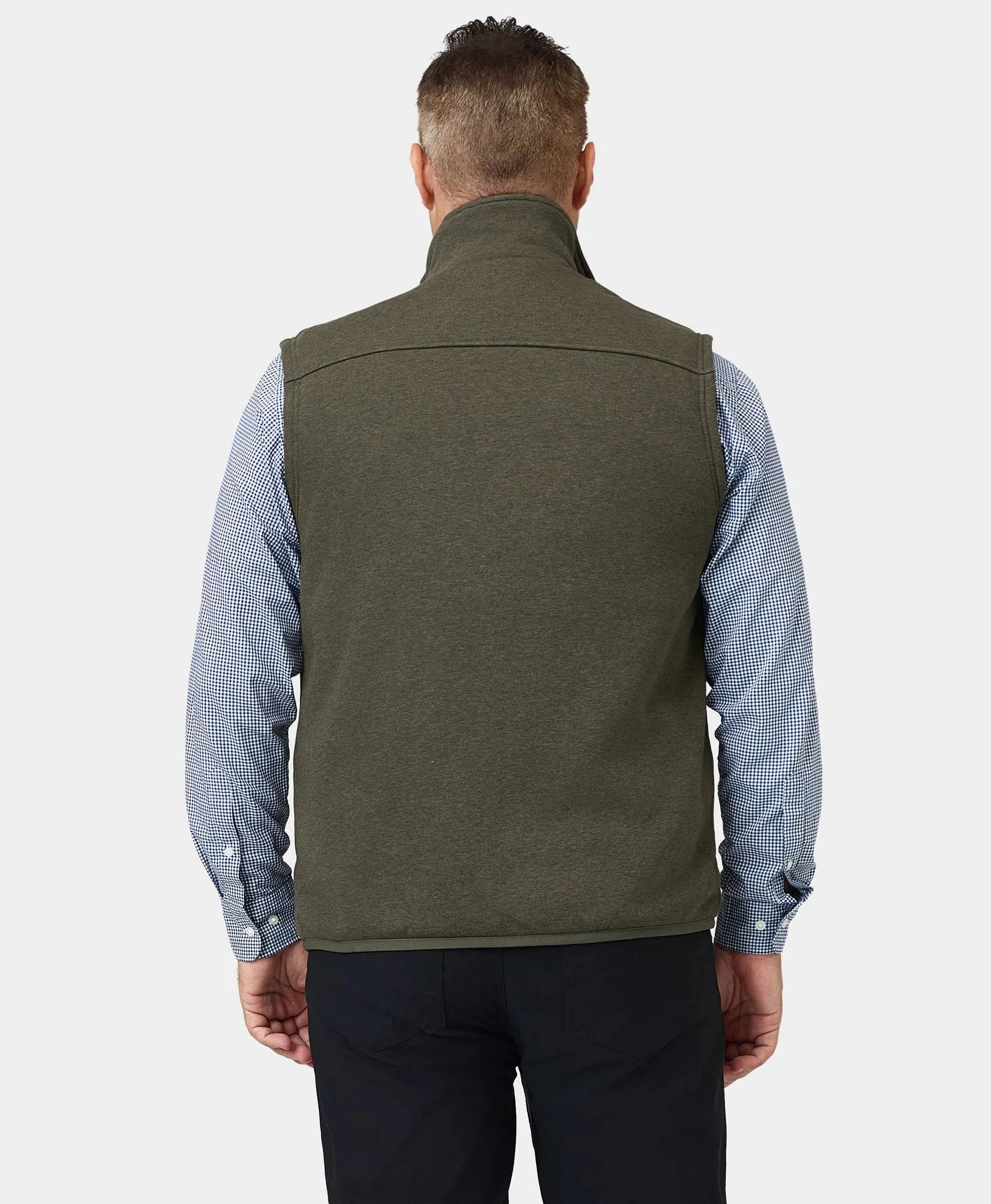 Men's Heated Fleece Vest (Apparel Only)