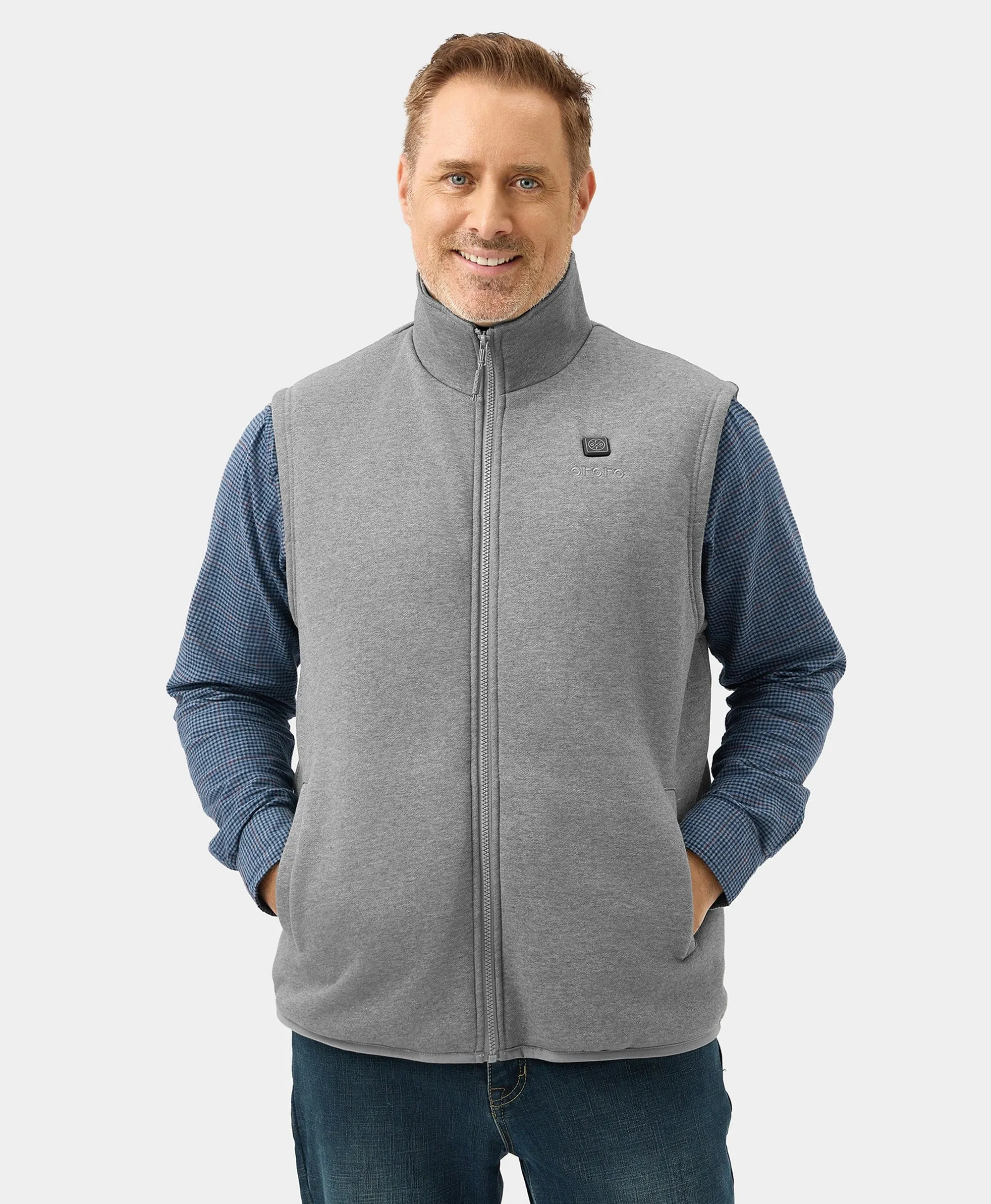 Men's Heated Fleece Vest (Apparel Only)