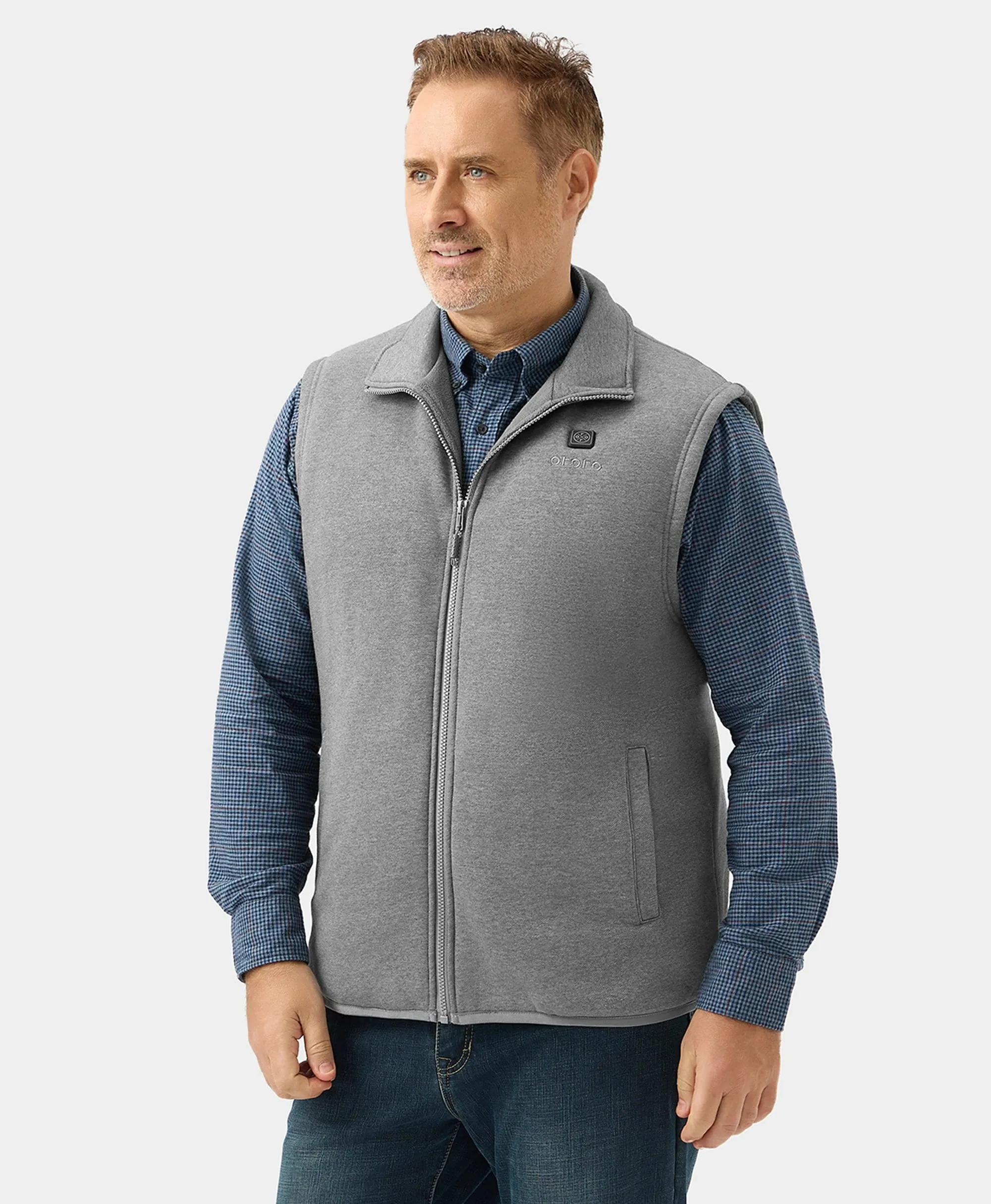 Men's Heated Fleece Vest (Apparel Only)