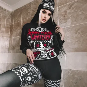 Merry F-ing Whatever Christmas Crewneck Sweatshirt