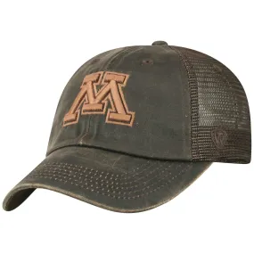 Minnesota Golden Gophers TOW Brown "Chestnut" Style Mesh Adj. Relax Hat Cap