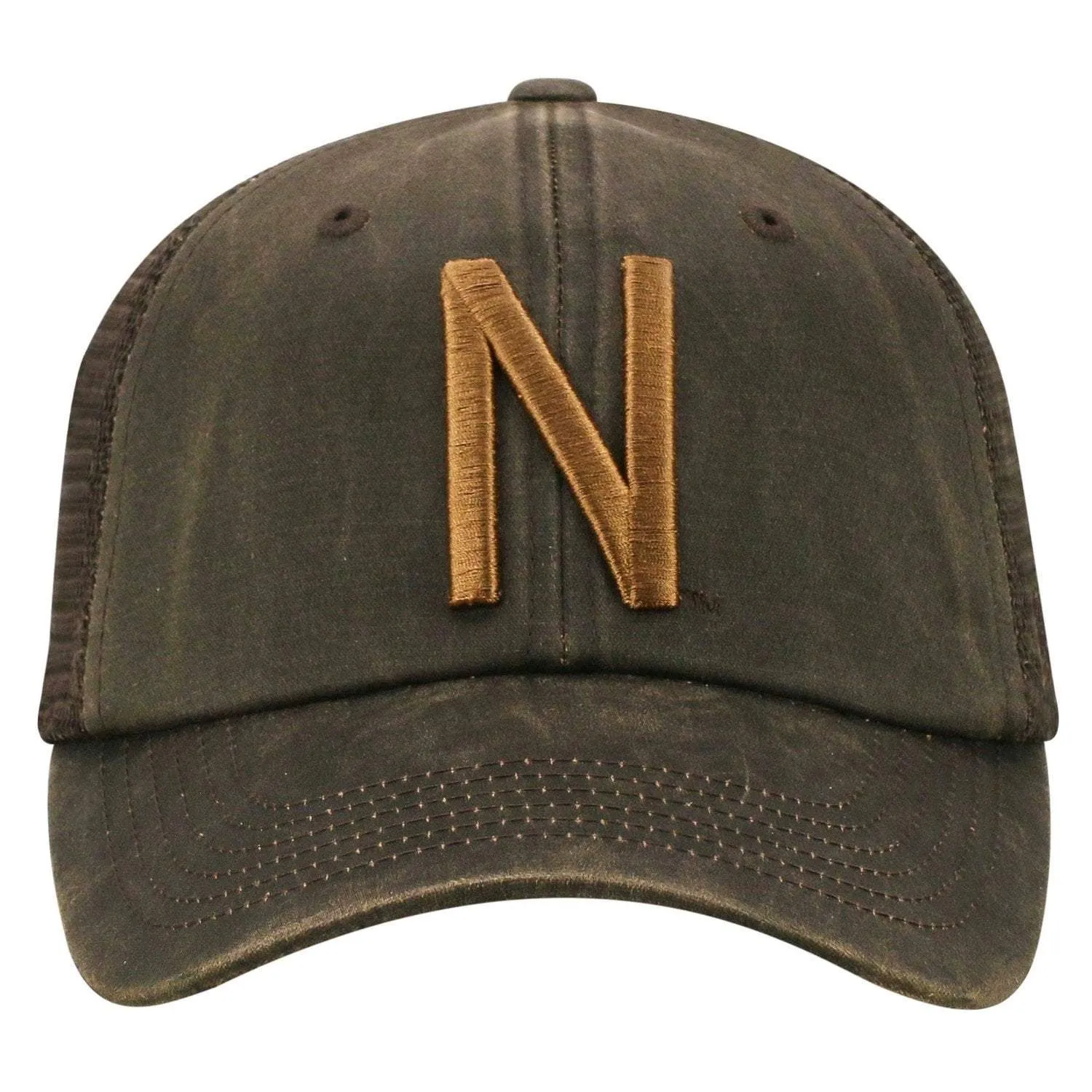 Nebraska Cornhuskers TOW Brown "Chestnut" Style Mesh Adj. Strap Relax Hat Cap