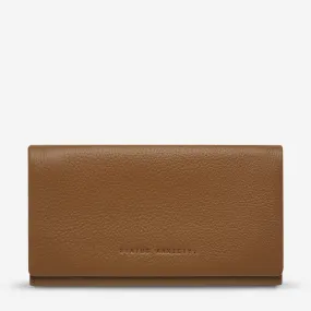 Nevermind Leather Wallet in Tan