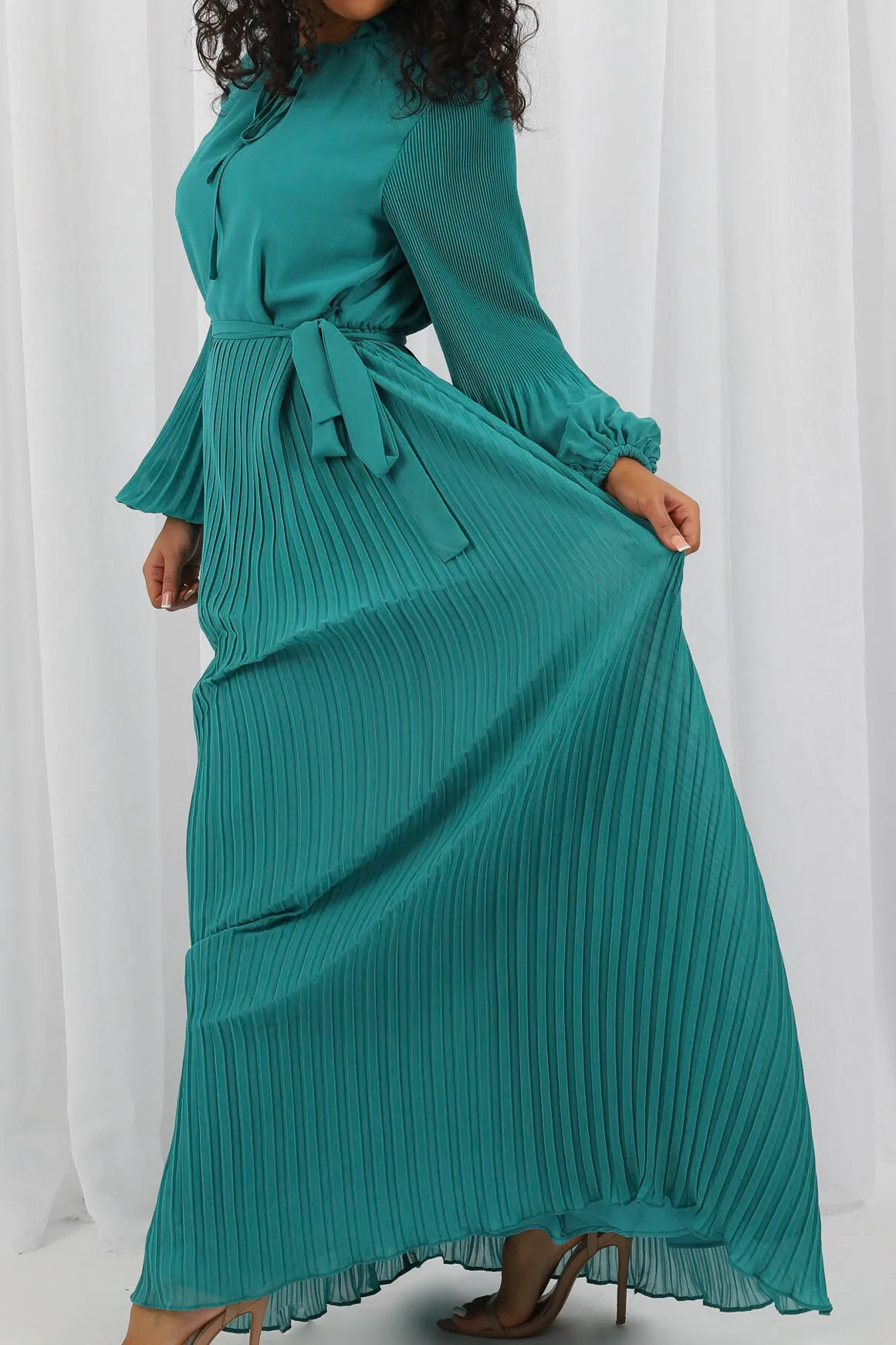 Nikita Pleat Detailed Dress