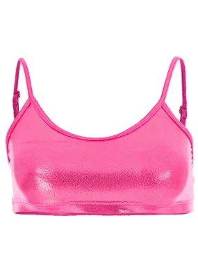 ON SALE Shimmery Adj. Strap Camisole Bra