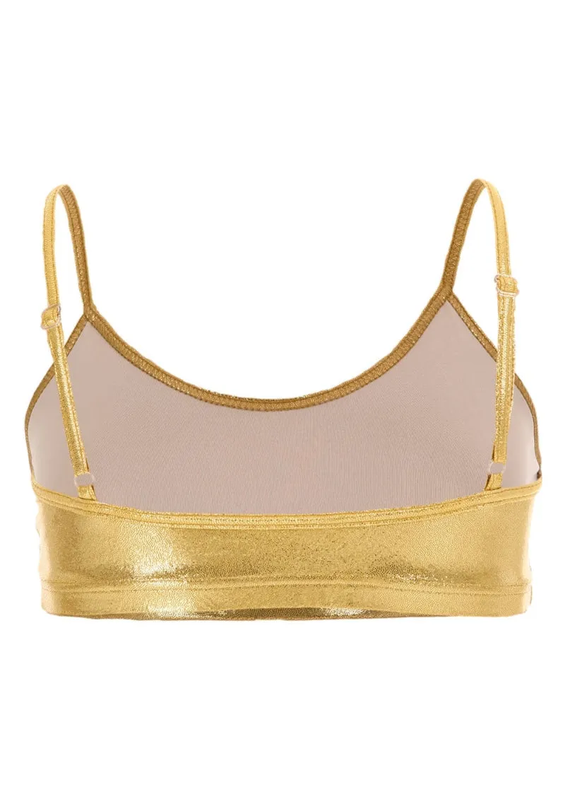 ON SALE Shimmery Adj. Strap Camisole Bra