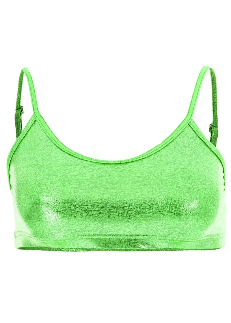 ON SALE Shimmery Adj. Strap Camisole Bra