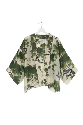 One Hundred Stars Acer Green Kimono