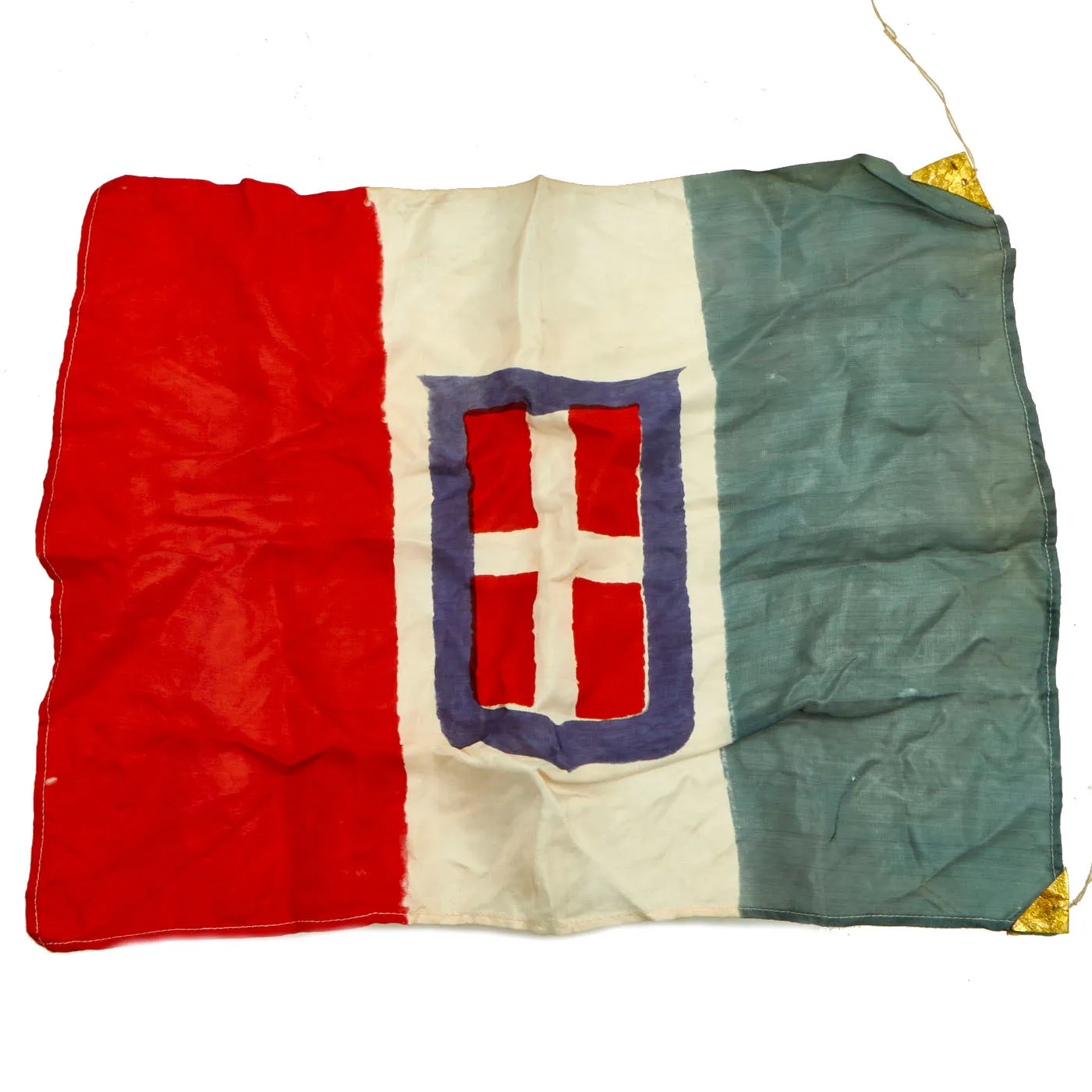 Original “Axis & Allies” WWII Small Flag Lot - Belgium & Italy