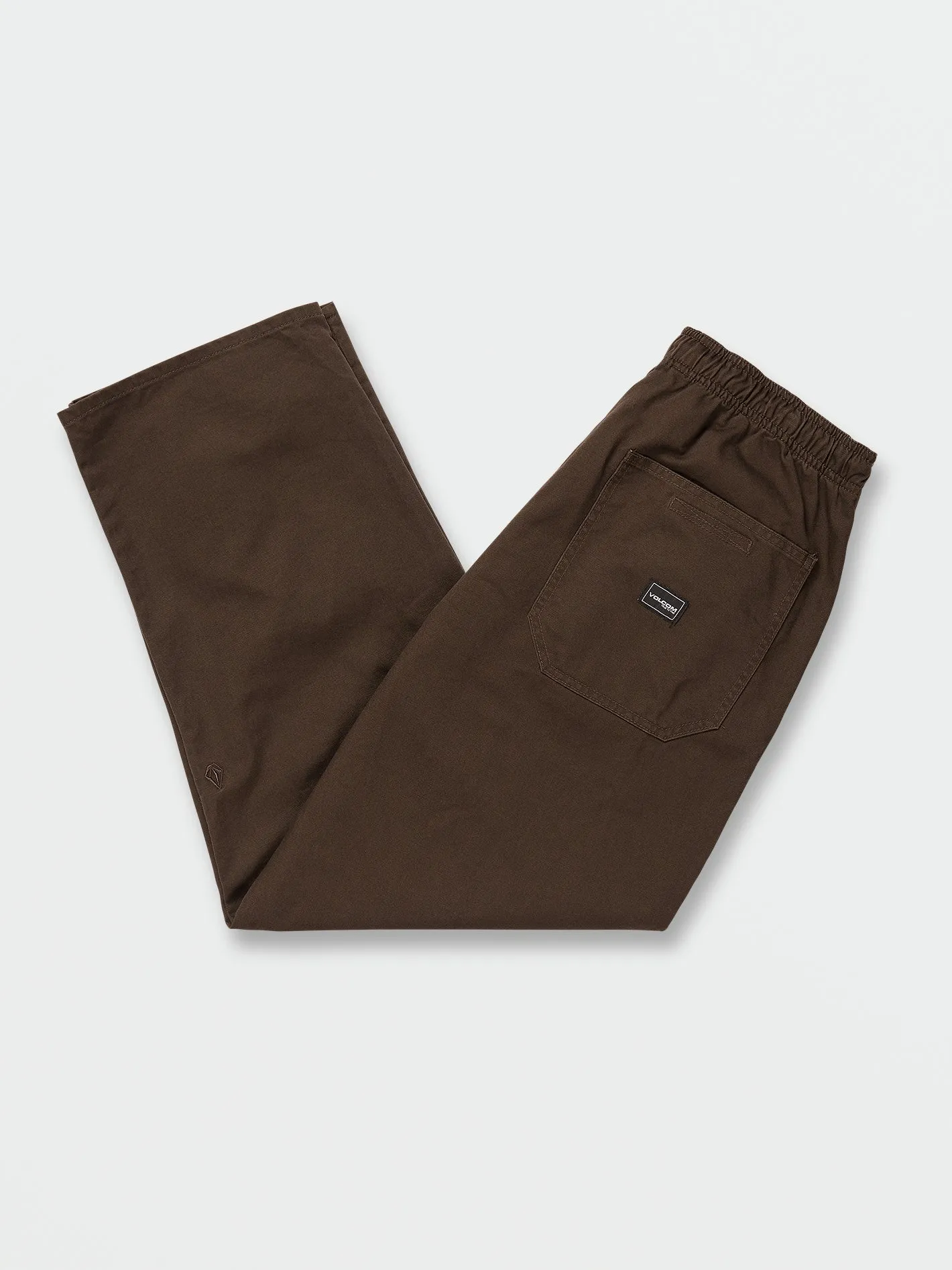 Outer Spaced Casual Pants - Dark Brown