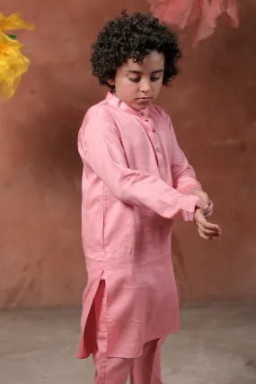 Parvaaz- Kurta Pyjama Set Of 2