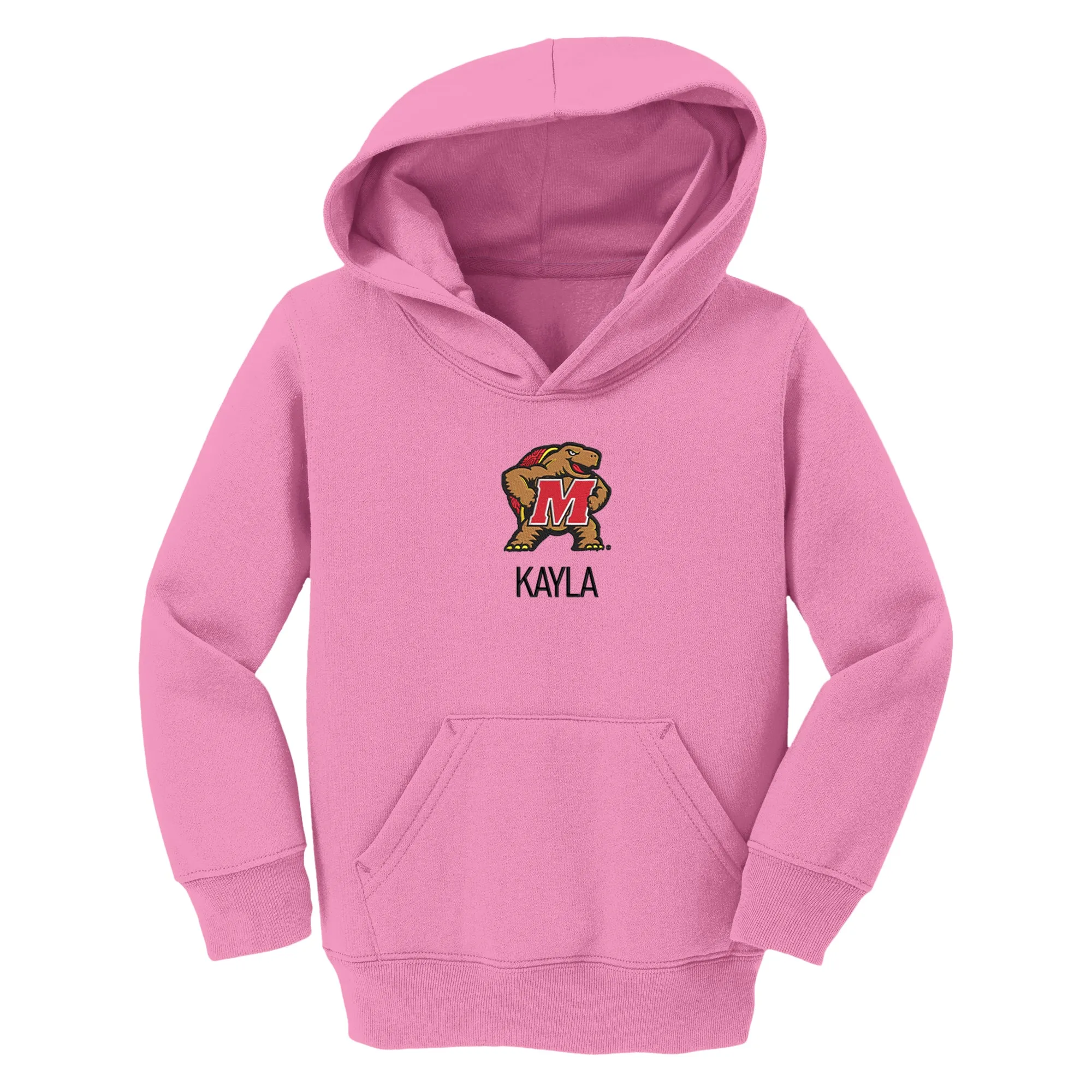 Personalized Maryland Terrapins Mascot Toddler Pullover Sweatshirt