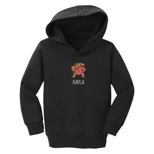 Personalized Maryland Terrapins Mascot Toddler Pullover Sweatshirt