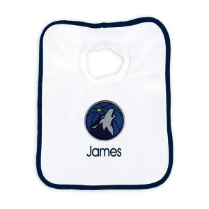 Personalized Minnesota Timberwolves Pullover Bib