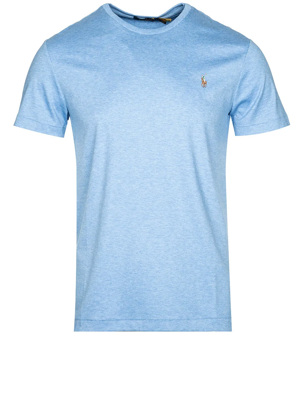 Pima Polo T-Shirt Soft Royal Heather