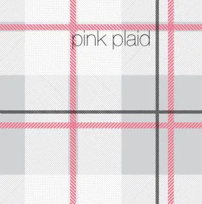 Pink Plaid Compression Sleeves