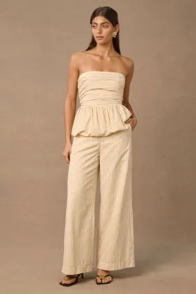 Radiance Pants - Wheat Stripe